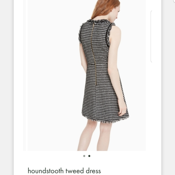 Kate Spade Howndstooth Tweed dress - Picture 2 of 5